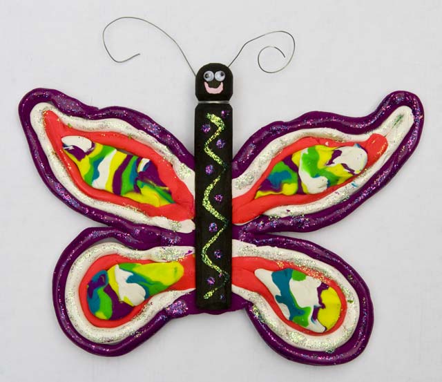 Kristin's award-winning butterfly creation