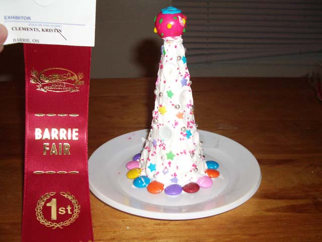 Ice Cream Cone Clown Hat