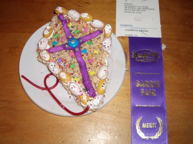 Rice Krispie Kite