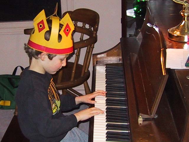King Jakob at age 6