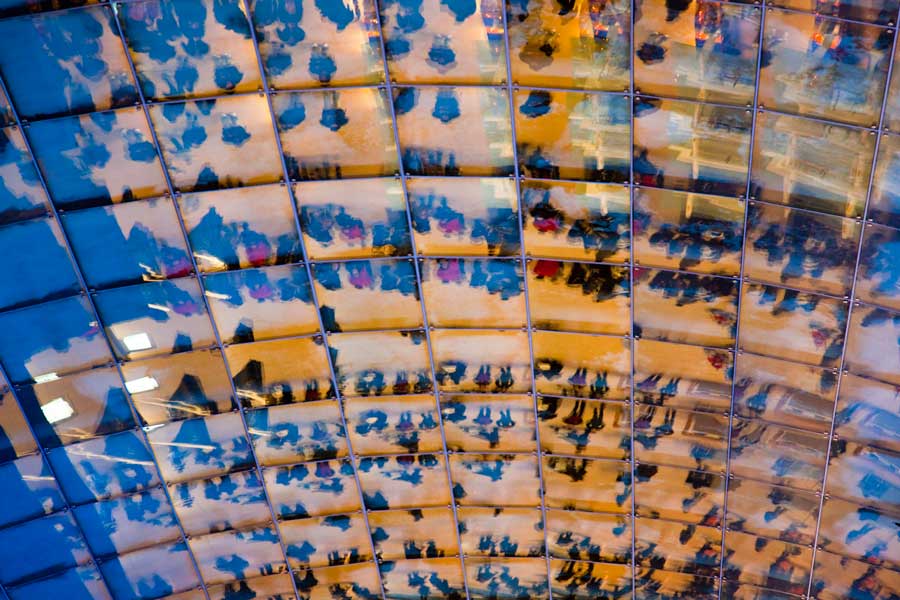 The Shoppers - abstract photograph