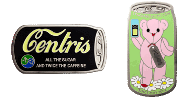 Centris glow-in-the-dark geocoin