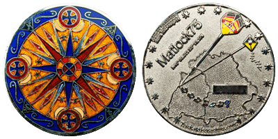 Matlock75 glow-in-the-dark geocoin