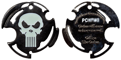 The Cacher geocoin