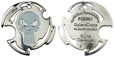 The Cacher geocoin