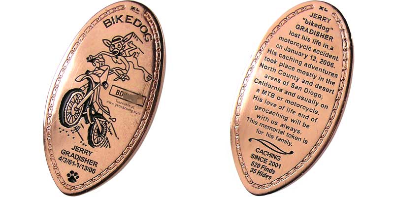 Bikedog Memorial (Copper)