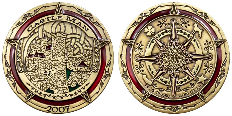 Castle Man 2007 (Red/Gold)