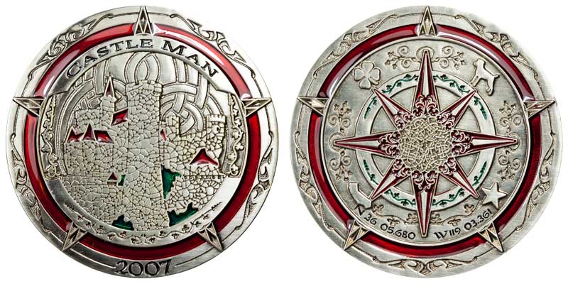 Castle Man 2007 (Red/Silver)