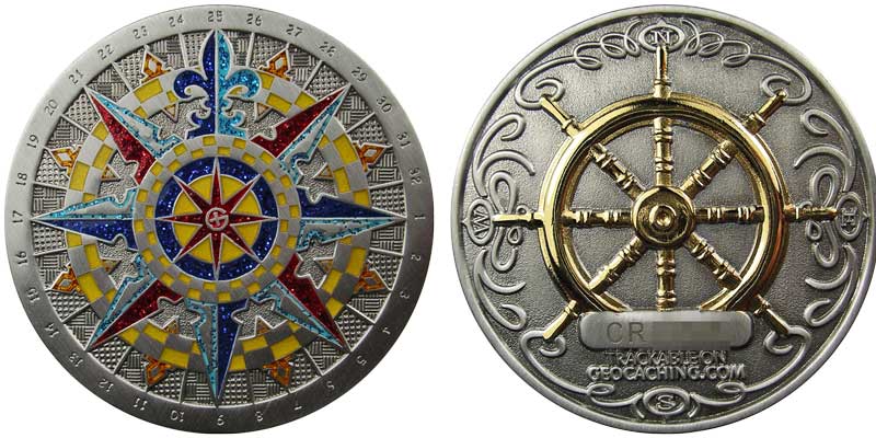 Compass Rose 2007 (Ant. Silver) Compass Rose 2007 (Ant. Silver)