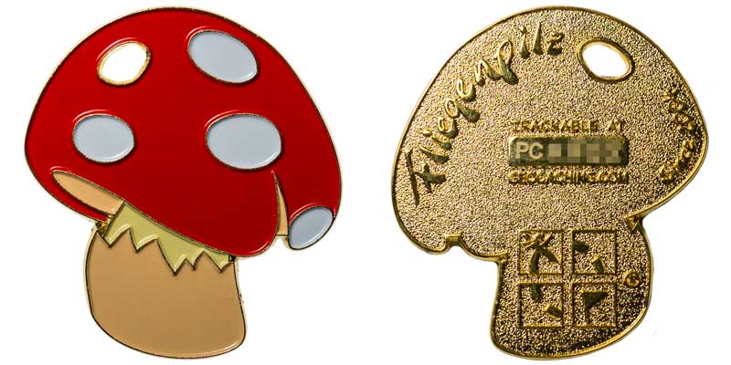 Fliegenpilz (Gold)