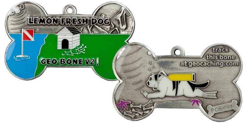 Lemon Fresh Dog Geo-Bone v2