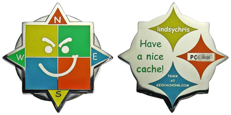Lindsychris Geosmirk (Nickel)