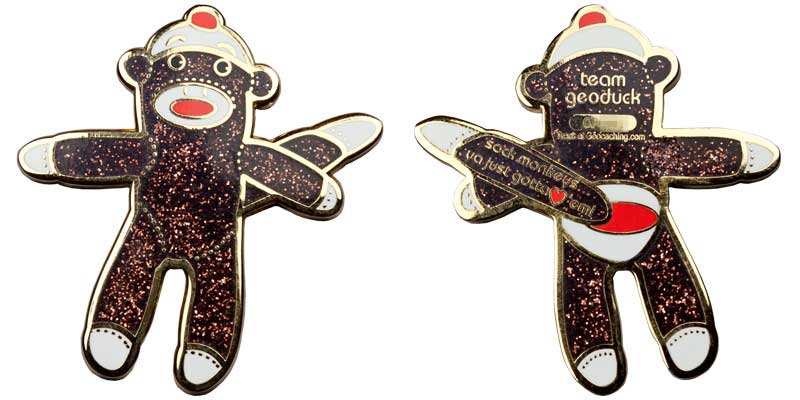 TeamGeoduck Sock Monkey TeamGeoduck Sock Monkey