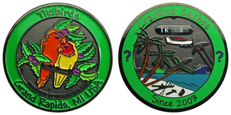 Tikibirds (Black Nickel)